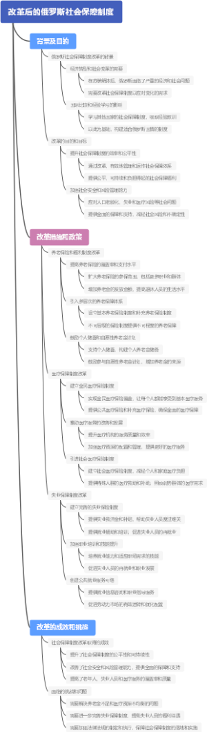 改革后的俄罗斯社会保障制度