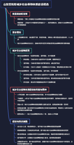 山东省统筹城乡社会保障体系建设调查