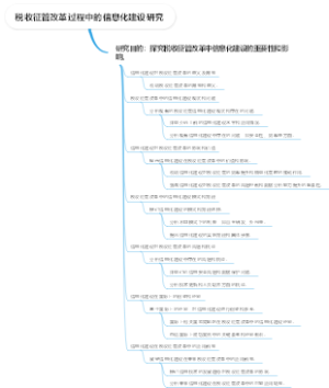 税收征管改革过程中的信息化建设研究
