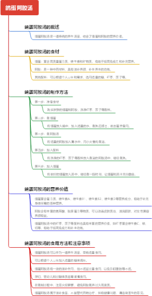 鸽蛋阿胶汤