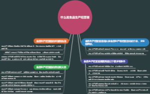 什么是食品生产经营者