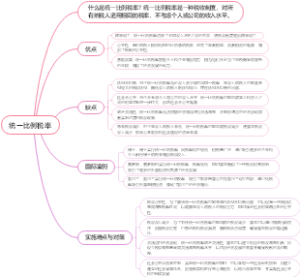 统一比例税率