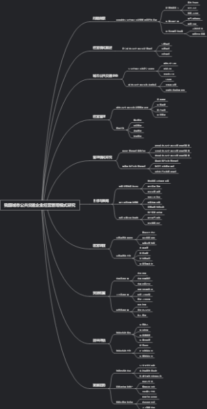 我国城市公共交通企业经营管理模式研究
