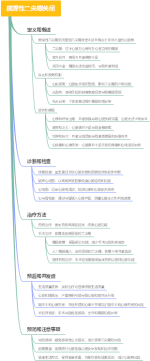 房源性二尖瓣关闭