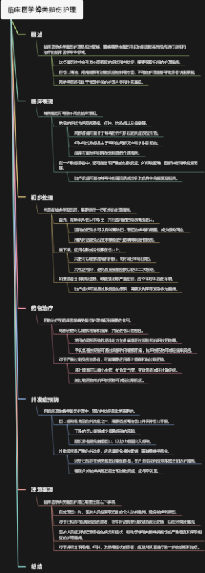 临床医学蜂类螫伤护理
