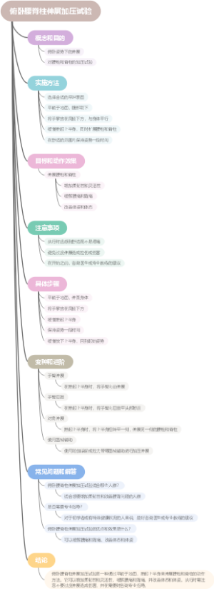 俯卧腰脊柱伸展加压试验