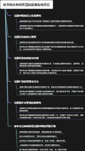 城市电台新闻频道的品牌战略探究