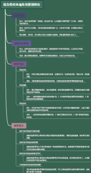 民办高校战略风险管理研究