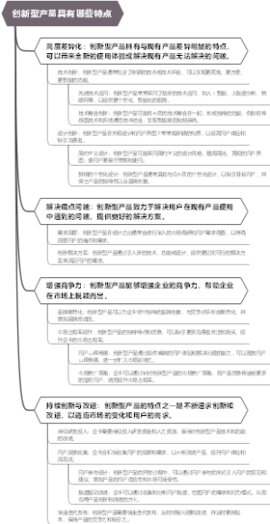 创新型产品具有哪些特点