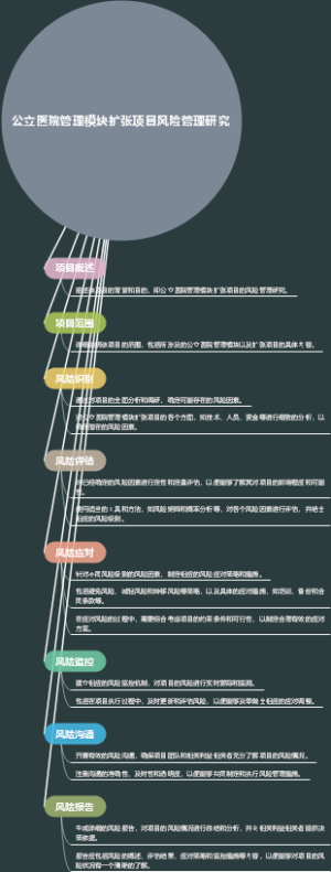 公立医院管理模块扩张项目风险管理研究