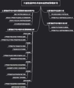 三星智能手机中国市场营销策略研究