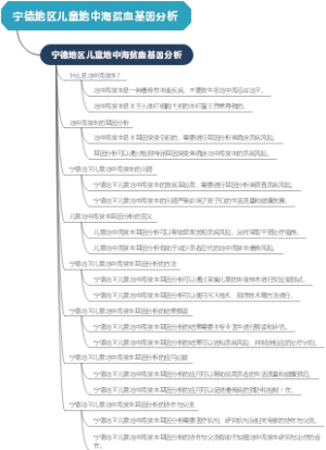宁德地区儿童地中海贫血基因分析