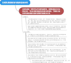 白斑乳膏的制备与临床应用研究