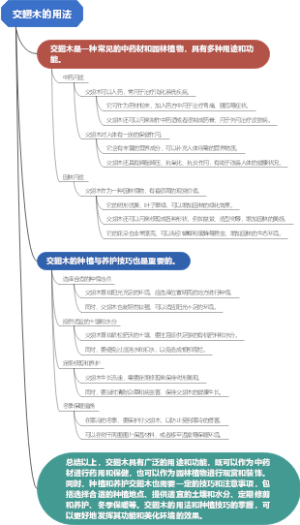 交翅木的用法