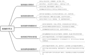 鲐鱼的用法