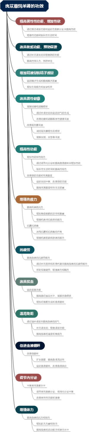 肉苁蓉炖羊肾的功效