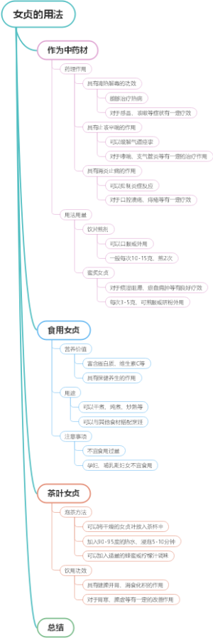 女贞的用法