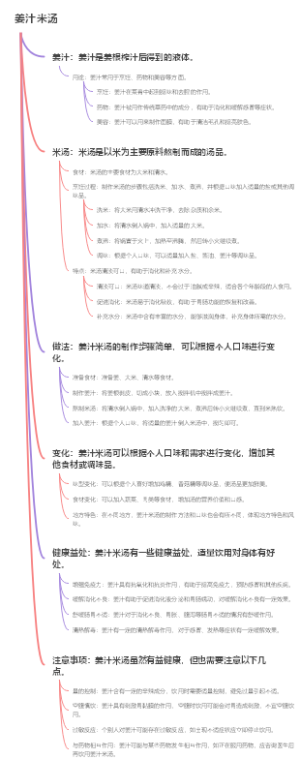 姜汁米汤