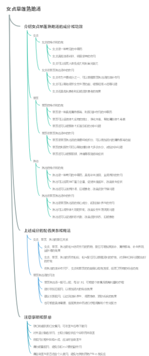 女贞旱莲熟地汤