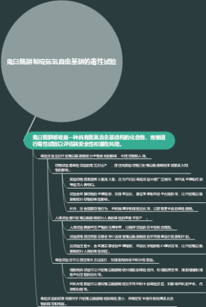 鬼臼酰肼哌啶氮氧自由基肼的毒性试验