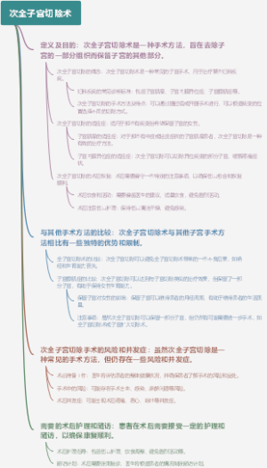 次全子宫切除术