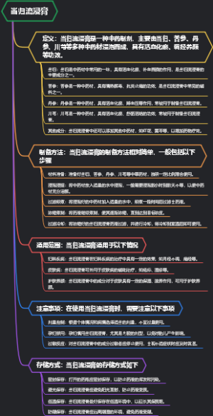 当归流浸膏
