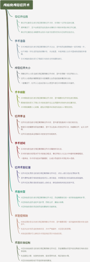 颅后窝颅骨切开术