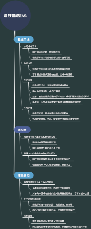 咽鼓管成形术