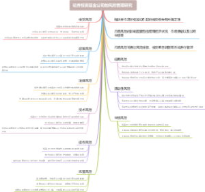 证券投资基金公司的风险管理研究