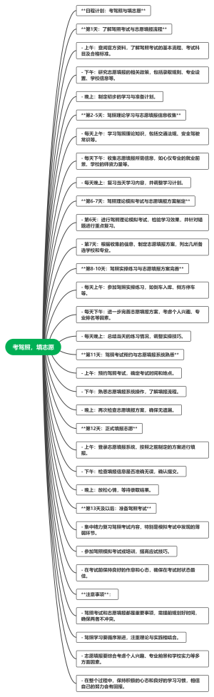 高考后个人计划