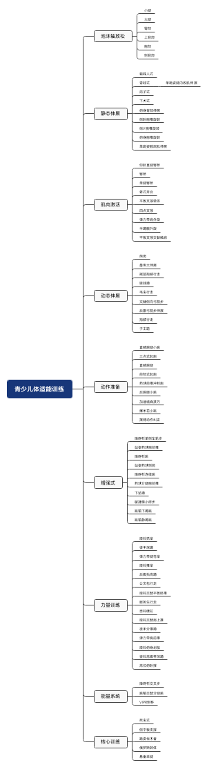 青少儿体适能训练