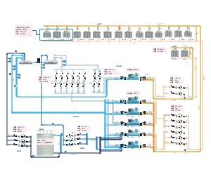 冷冻系统流程图