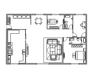 通用房屋平面图