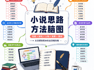 小说创作思路方法思维导图作品集