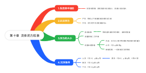 八年级下册教科版第十章流体的力现象