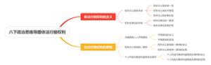 八年级下册政治思维导图依法行驶权利