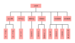 企业组织架构图