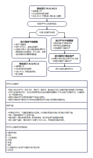 孕产妇心脏骤停的急救流程