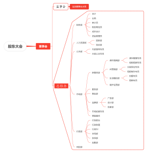 股东大会组织架构图