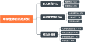 中学生体育锻炼现状