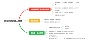 因果运行的核心是因