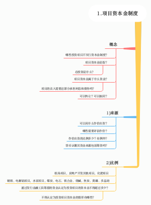 1.项目资本金制度