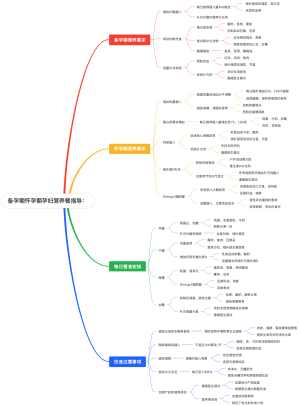 备孕期怀孕期孕妇营养餐指导