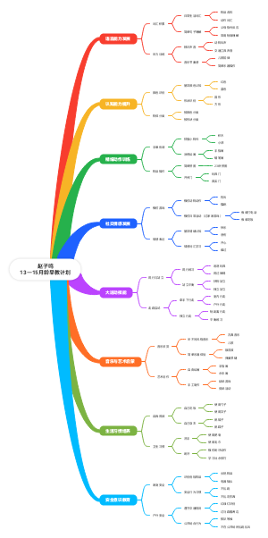 13—15月龄早教计划