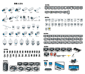 摄像头及弱电配套基本图标