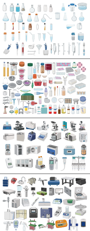 科研生化绘图可编辑-仪器设备篇