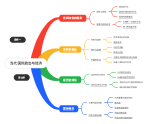 政治选修一当代国际政治与经济