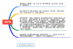 自我介绍