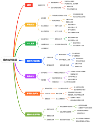 我的大学规划