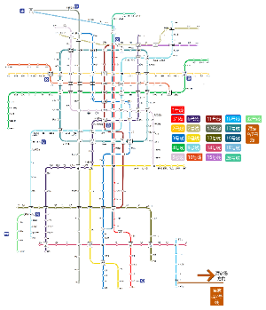 洪州地铁线路图